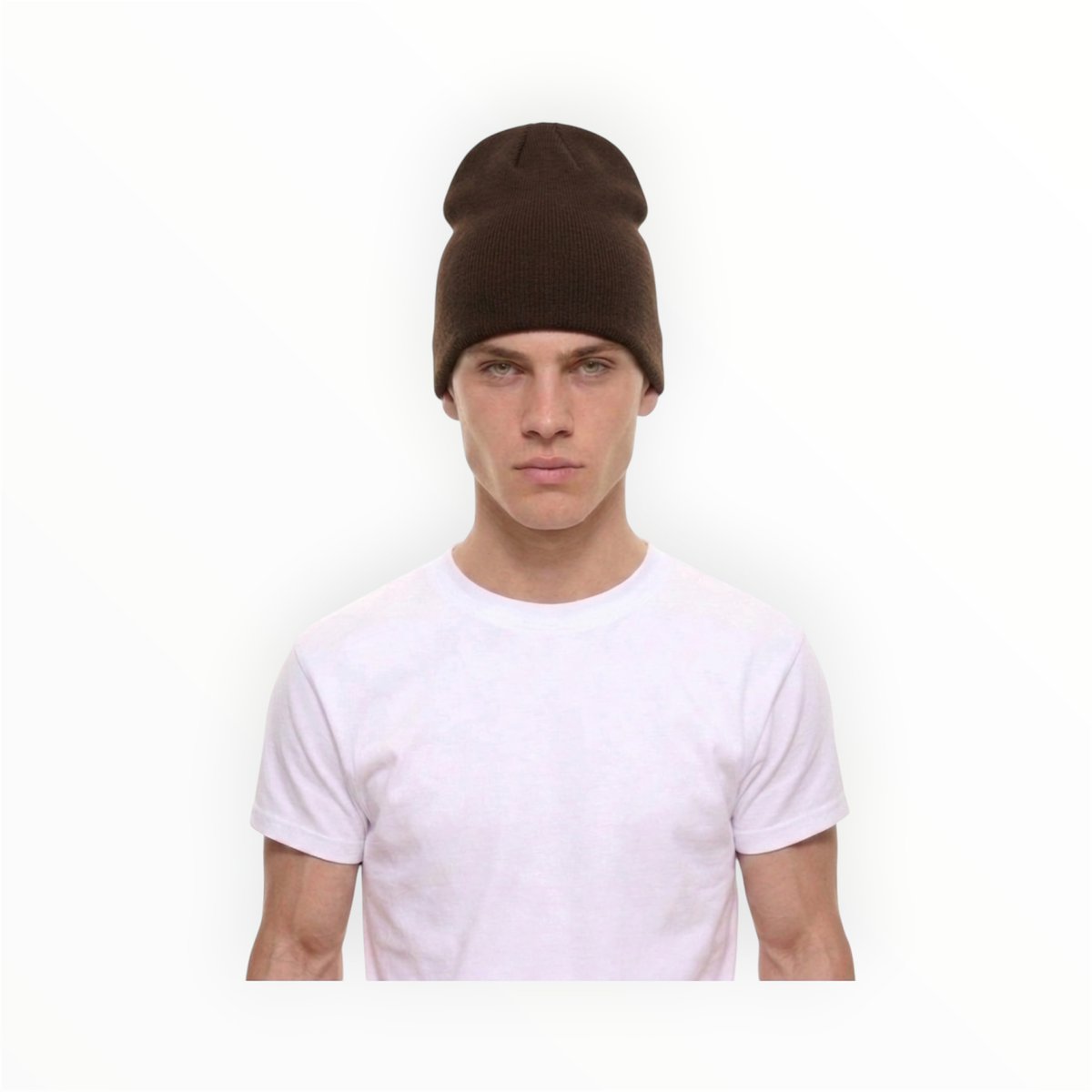 R3UPGARMS - Coffee Knit Beanie