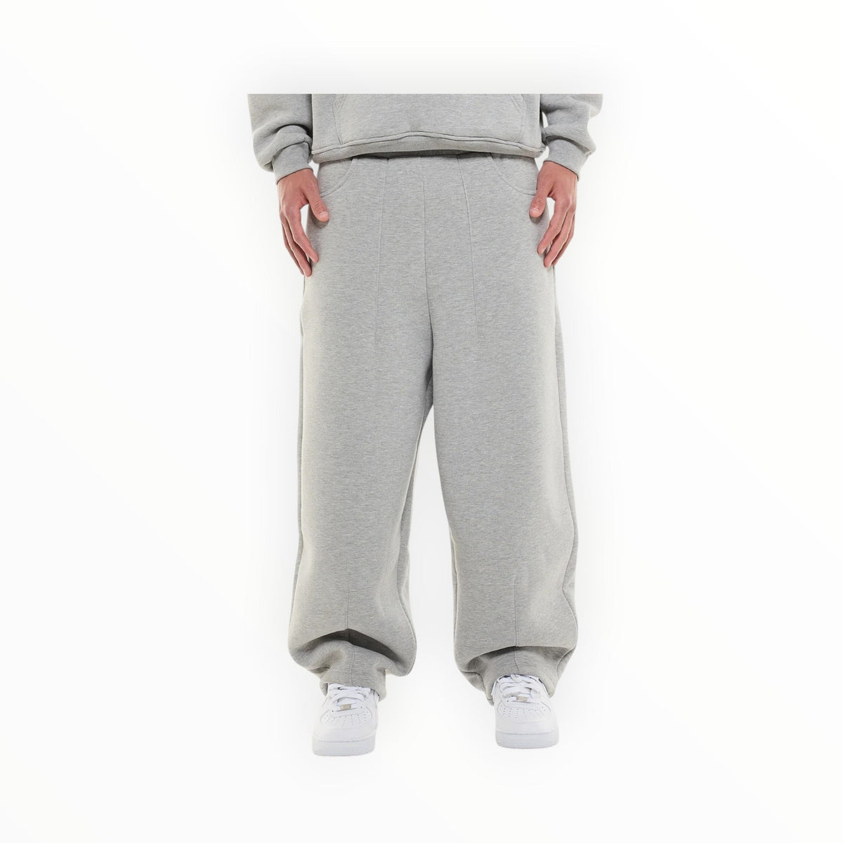 R3UPGARMS - Straight Pant in Ash Grey