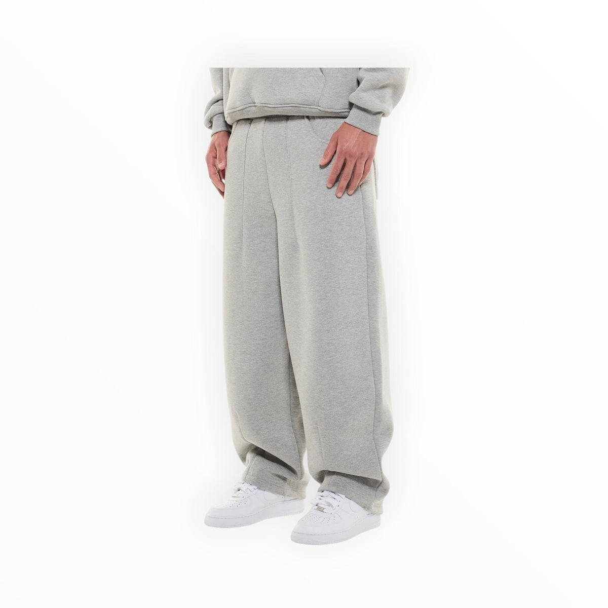 R3UPGARMS - Straight Pant in Ash Grey