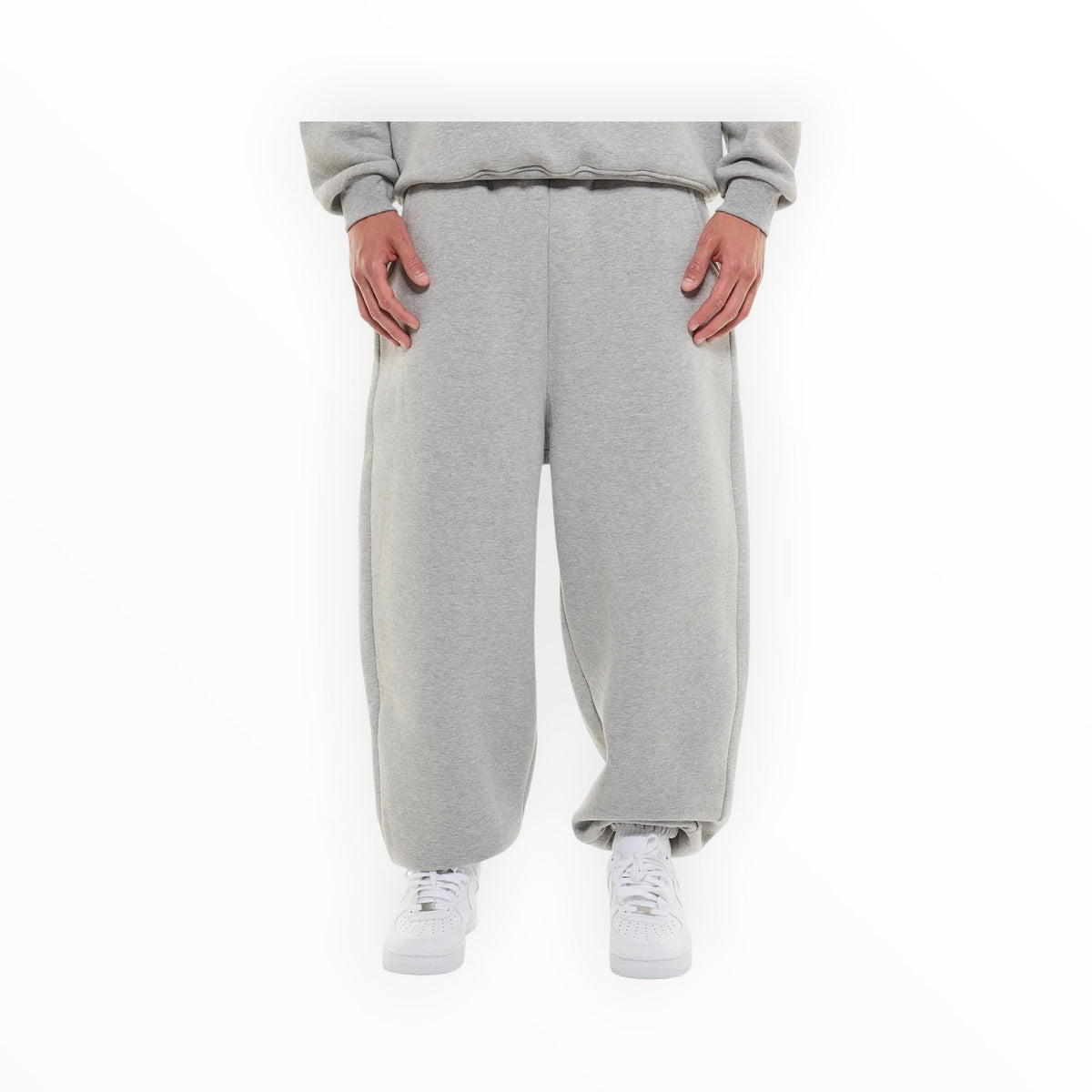 R3UPGARMS - Ash Grey Cuffed Pant