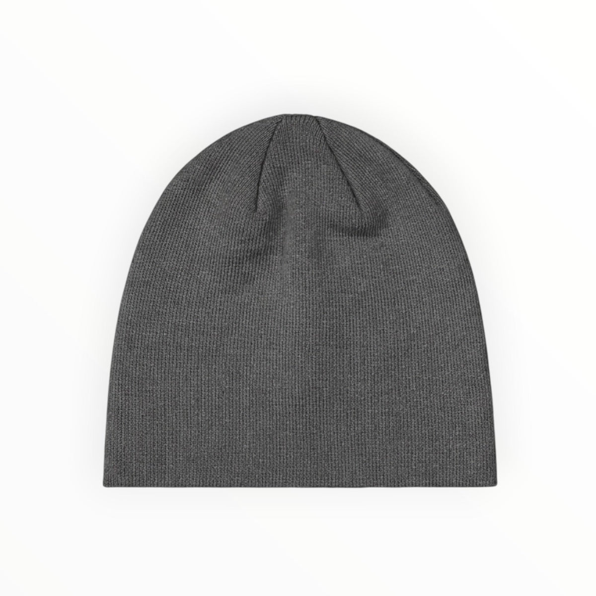 R3UPGARMS - Charcoal Ribbed Knit Beanie