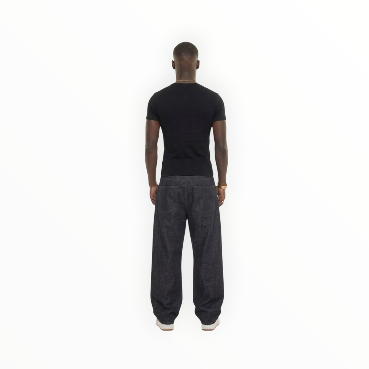 R3UPGARMS - Fitted Tee in Black