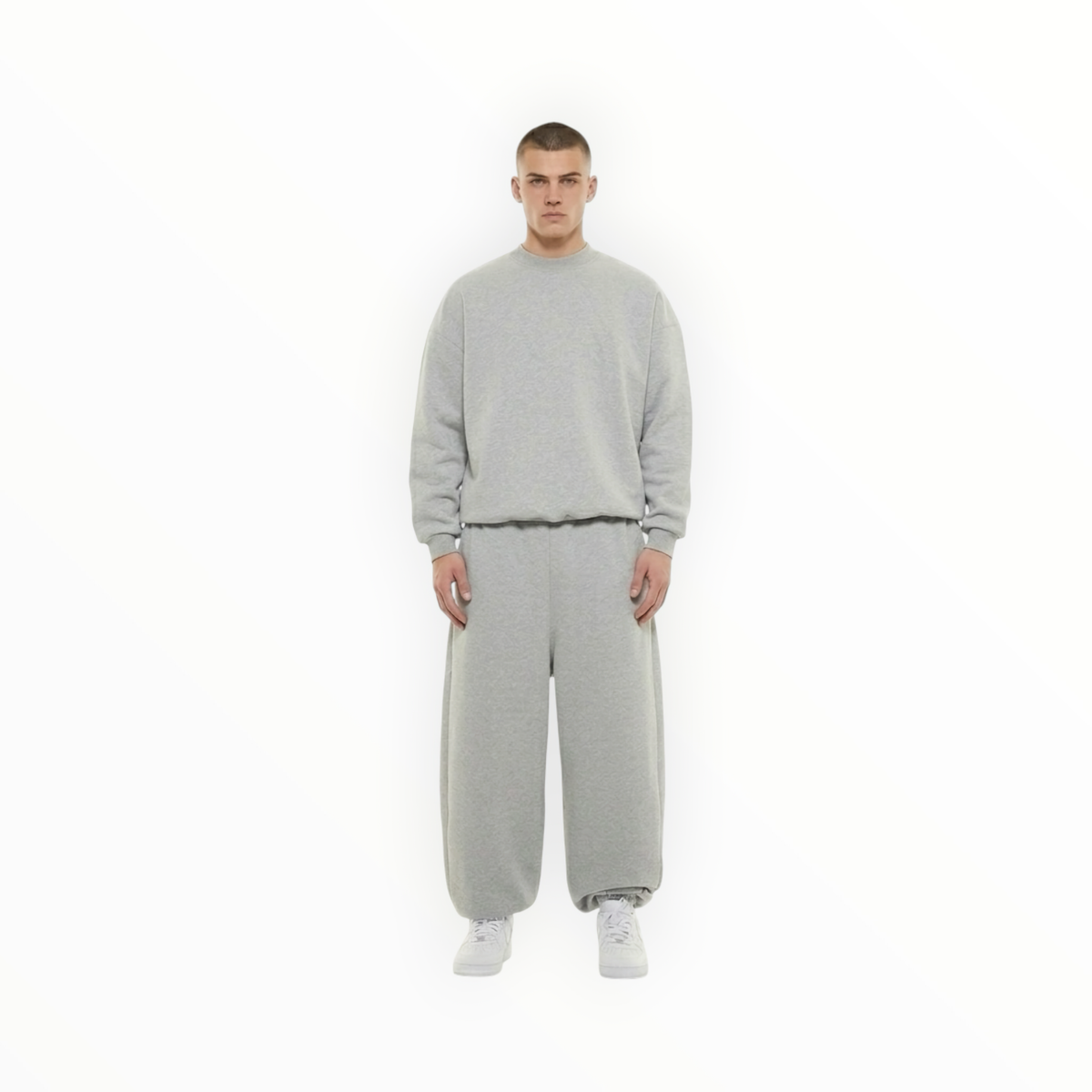 R3UPGARMS - Ash Grey Sweatshirt