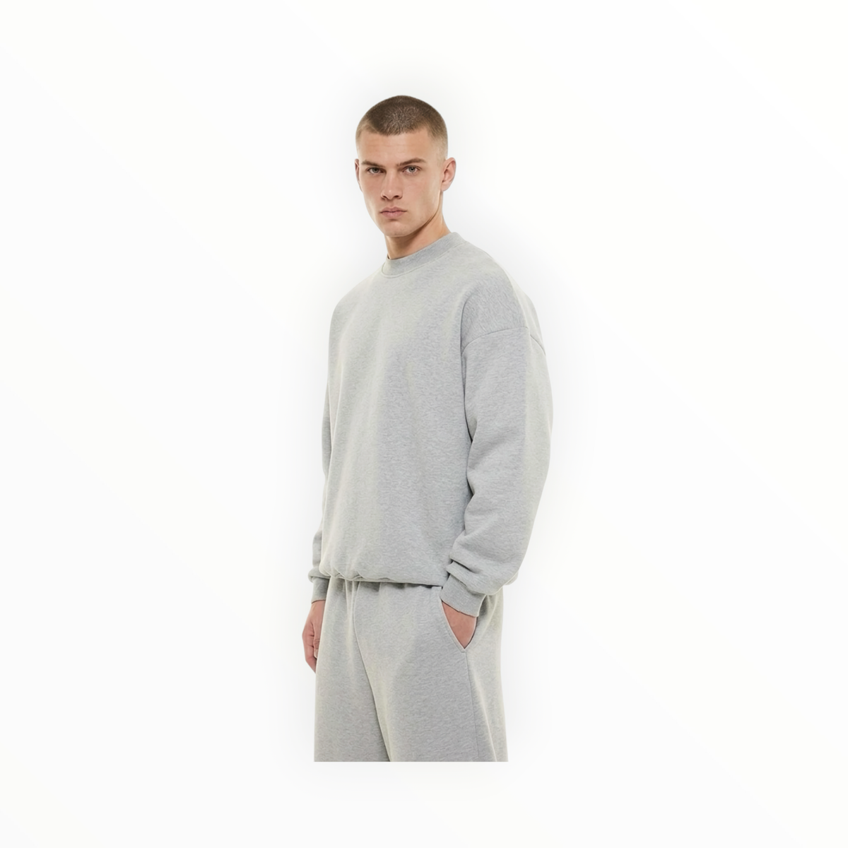 R3UPGARMS - Ash Grey Sweatshirt