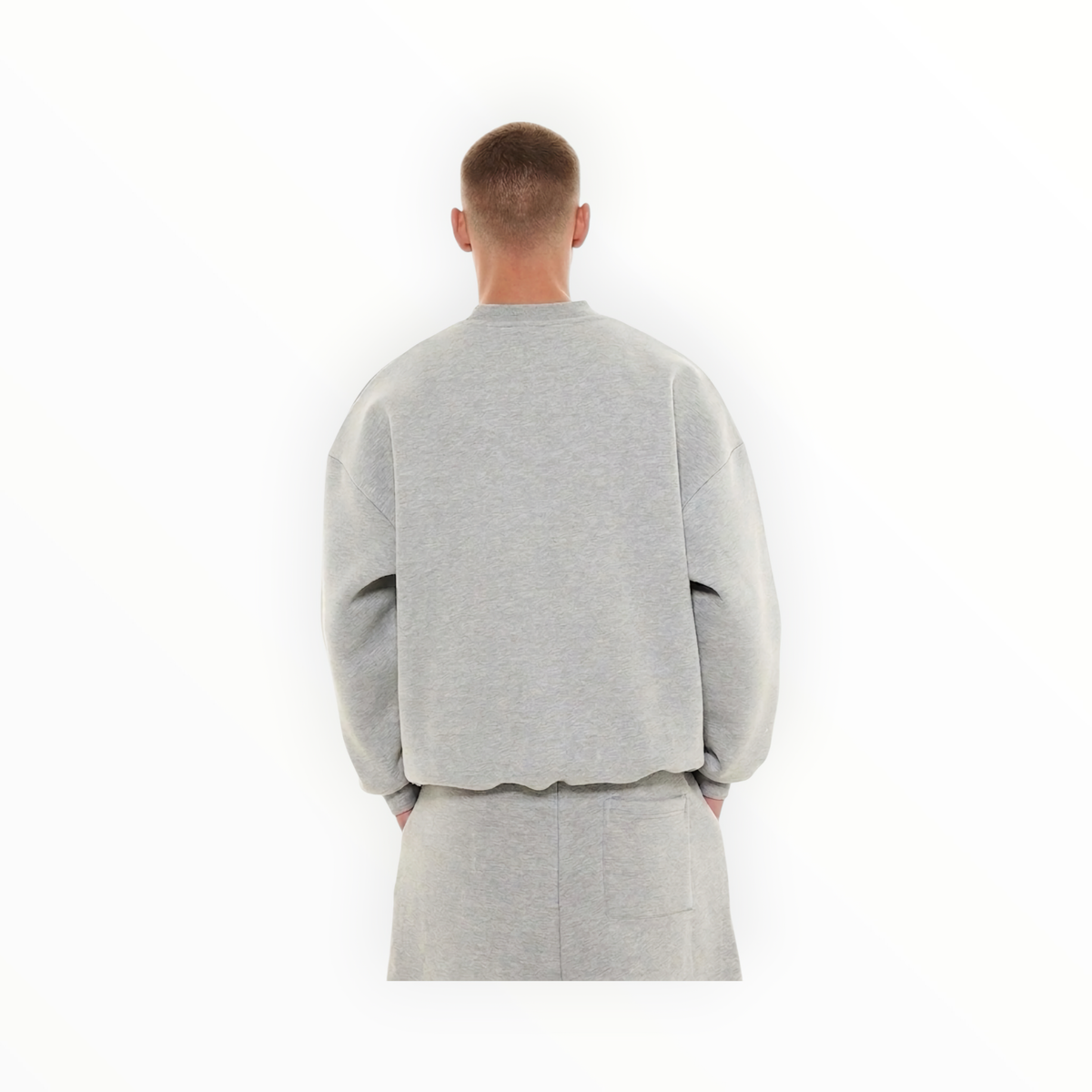 R3UPGARMS - Ash Grey Sweatshirt