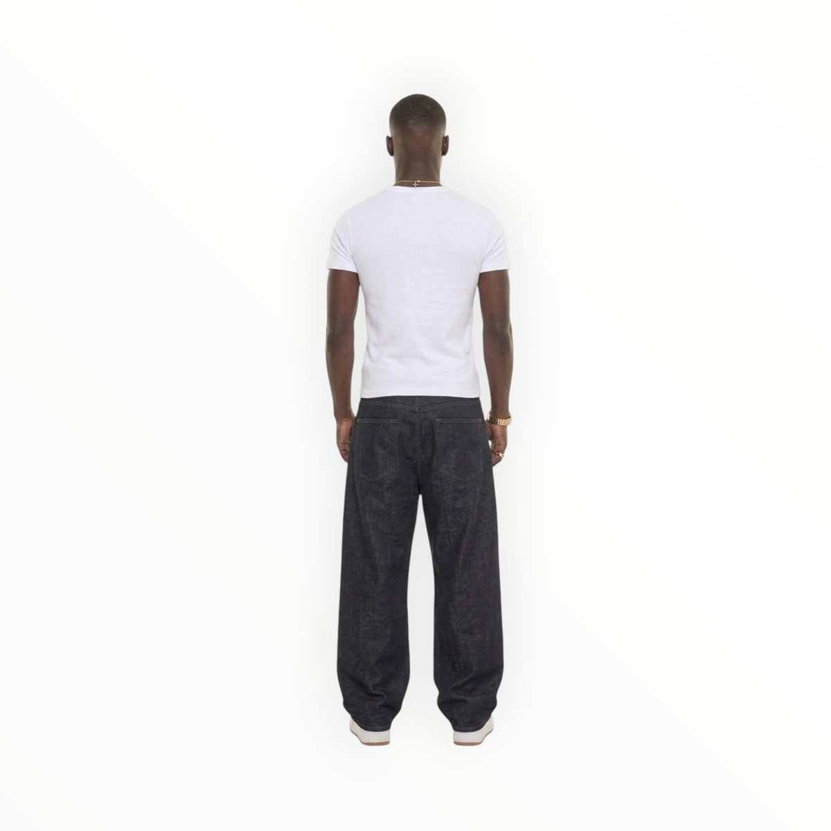 R3UPGARMS - Fitted Tee in Pure White